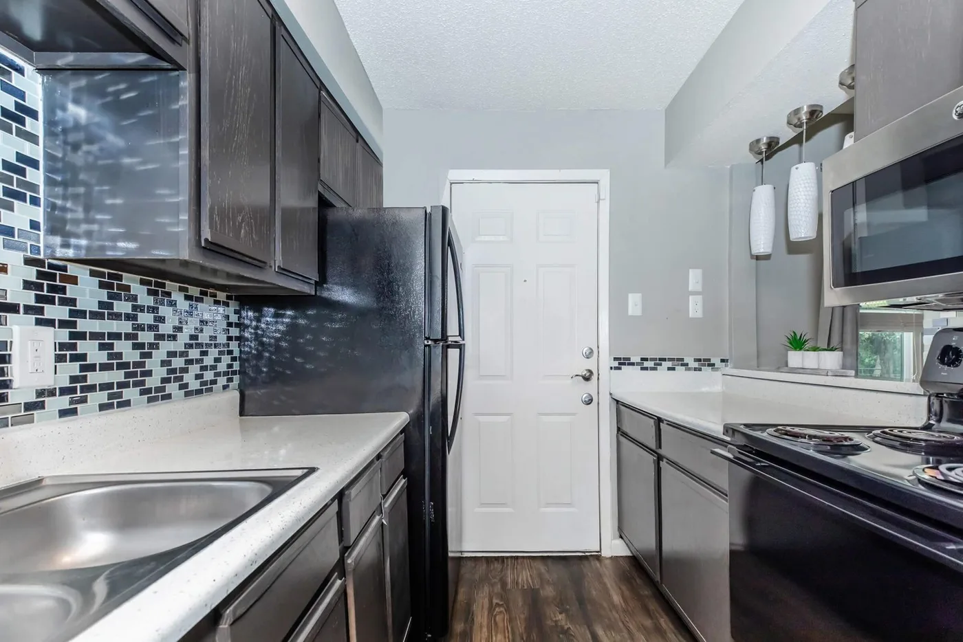 Cocina de un apartamento en Muse